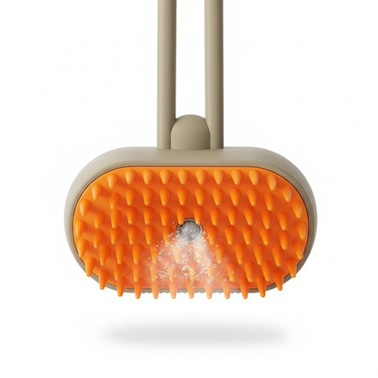 Brosse vapeur multifonction pour chiens et chats – 3 en 1